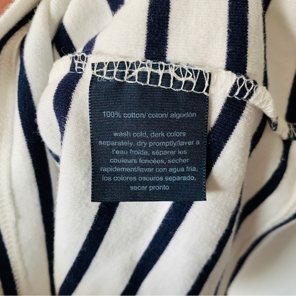 Tommy Hilfiger Women’s Striped Crew Neck Pocket Detail T-Shirt Size Large - Picture 6 of 10